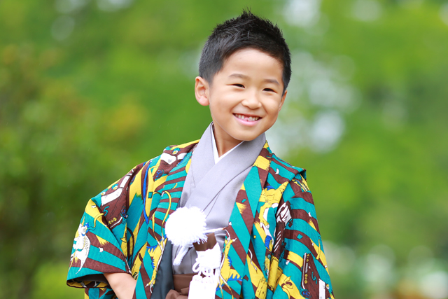 七五三男の子の髪型3