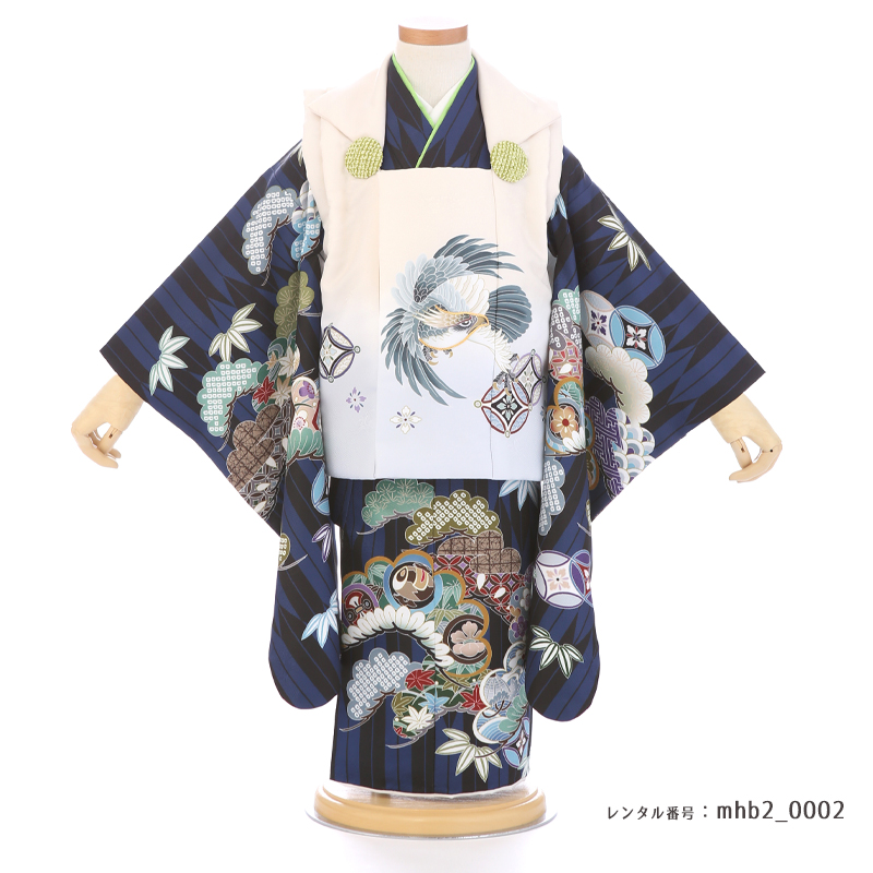 七五三着物3歳男の子画像