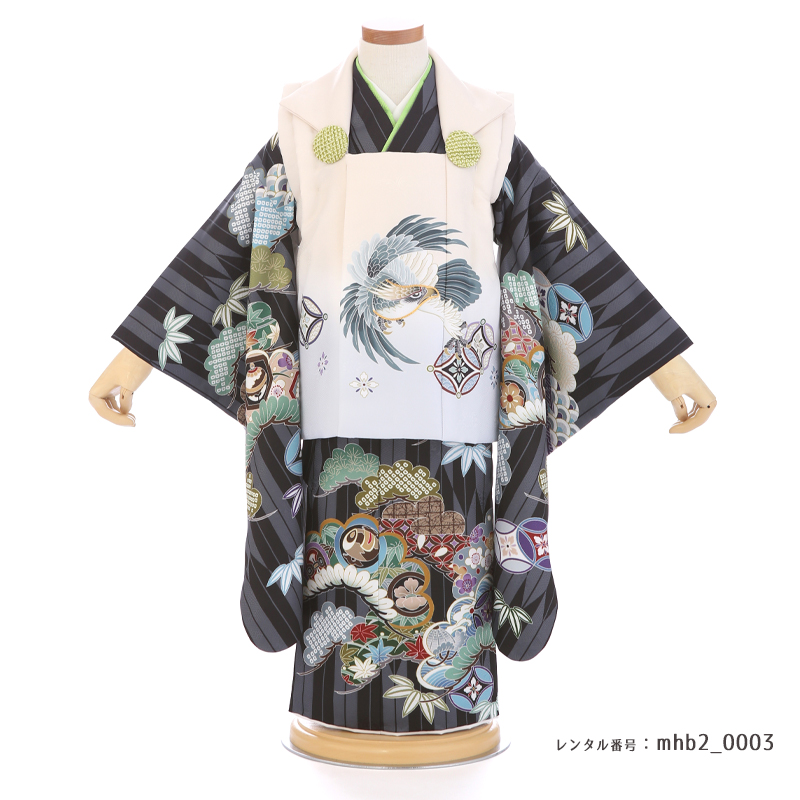 七五三着物3歳男の子画像