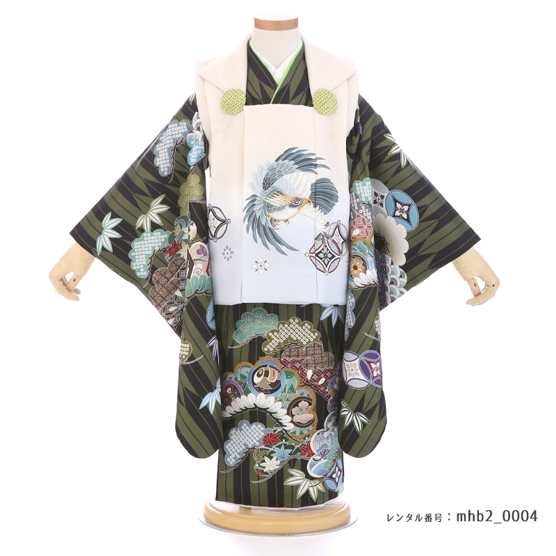 七五三着物3歳男の子画像