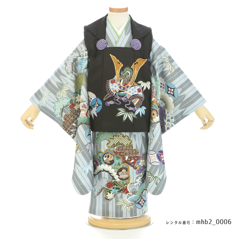 七五三着物3歳男の子画像