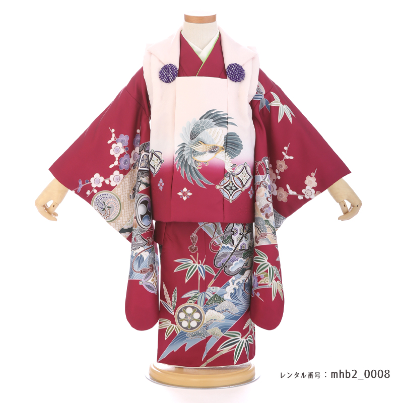 七五三着物3歳男の子画像