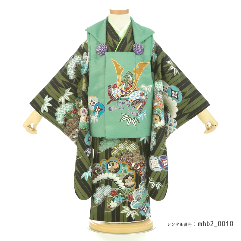 七五三着物3歳男の子画像