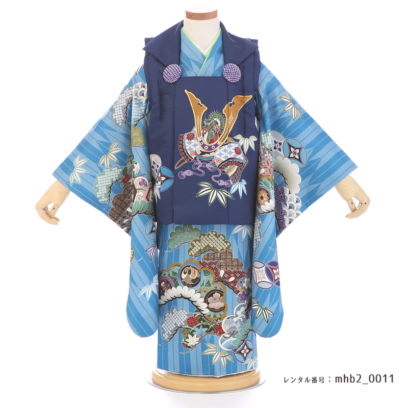 七五三着物3歳男の子画像