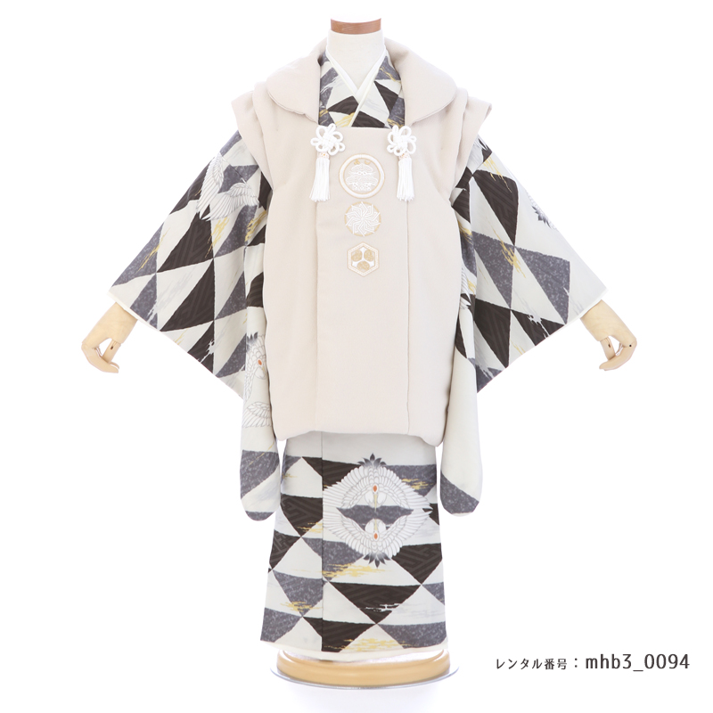 七五三着物3歳男の子画像