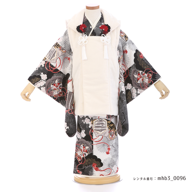 七五三着物3歳男の子画像