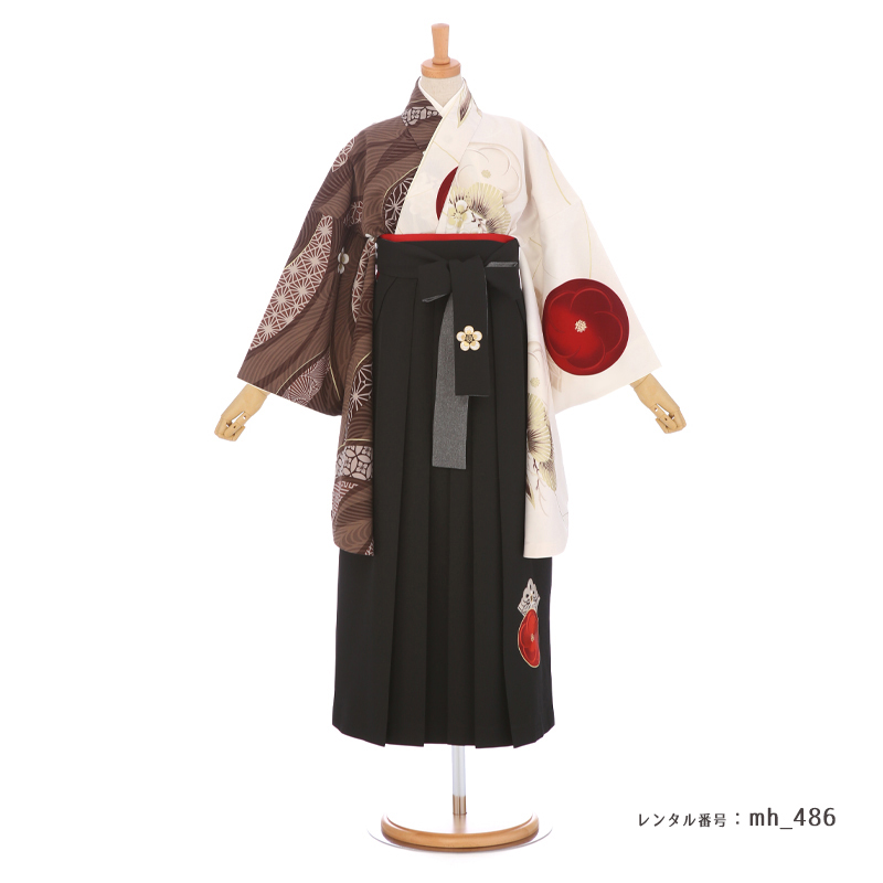 袴を着たモデル画像