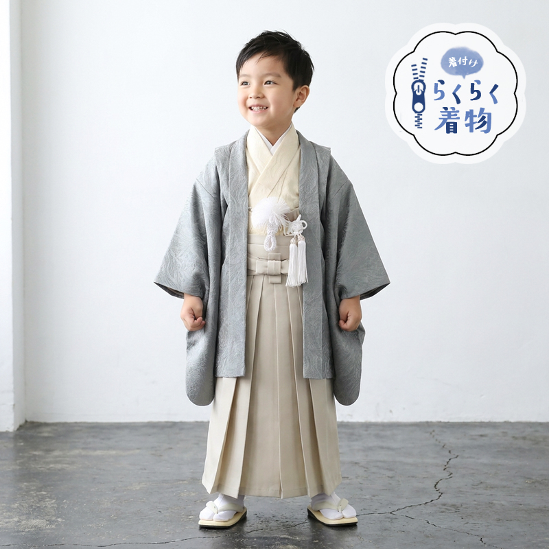 七五三着物3歳男の子画像