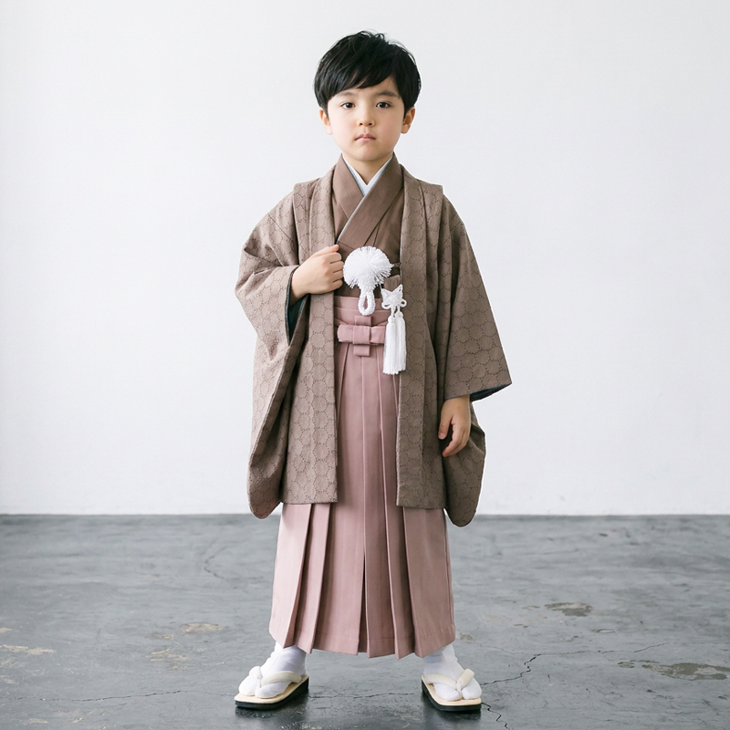 七五三着物5歳男の子画像