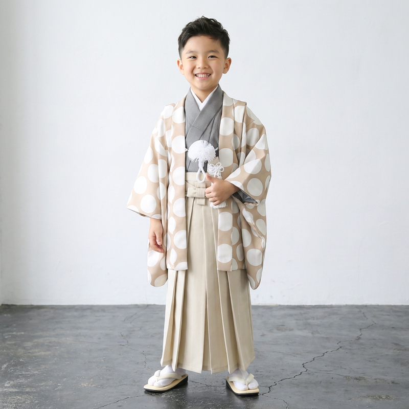 七五三着物5歳男の子画像