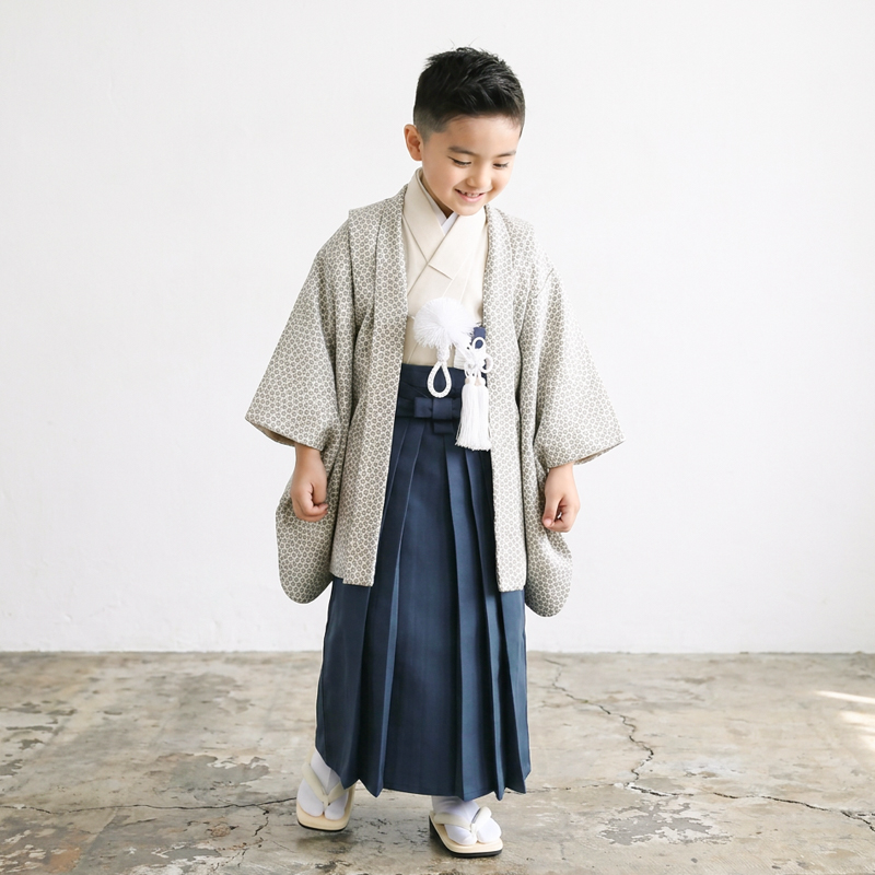 七五三着物5歳男の子画像