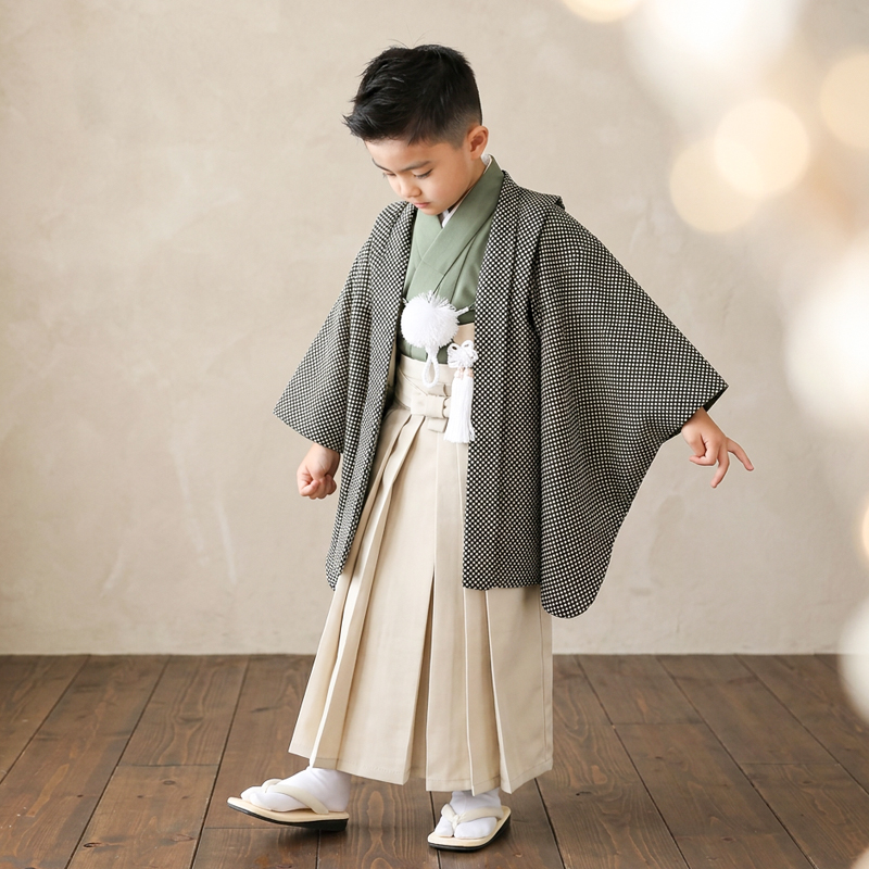 七五三着物5歳男の子画像