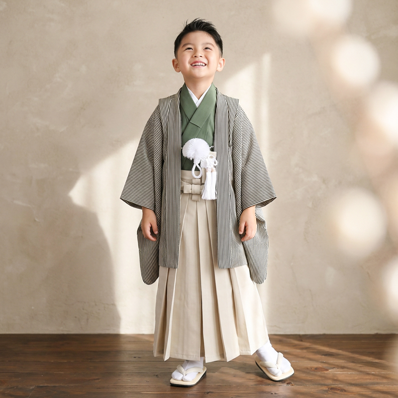 七五三着物5歳男の子画像