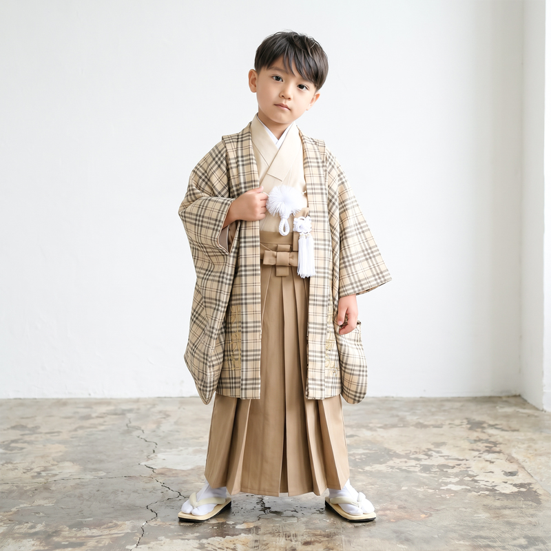 七五三着物5歳男の子画像