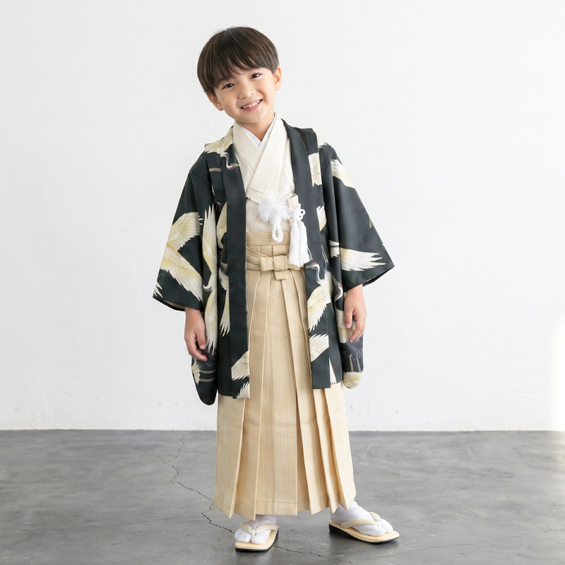 七五三着物5歳男の子画像