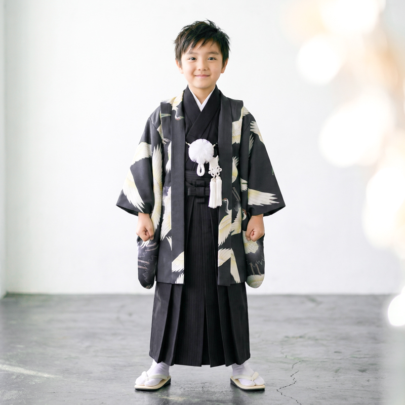七五三着物5歳男の子画像