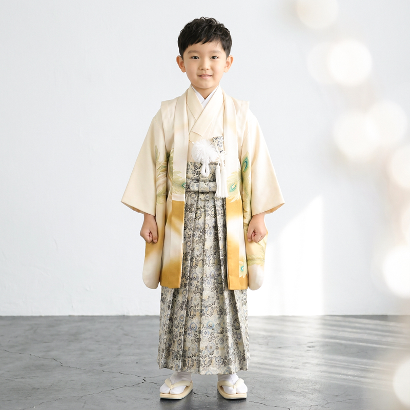 七五三着物5歳男の子画像