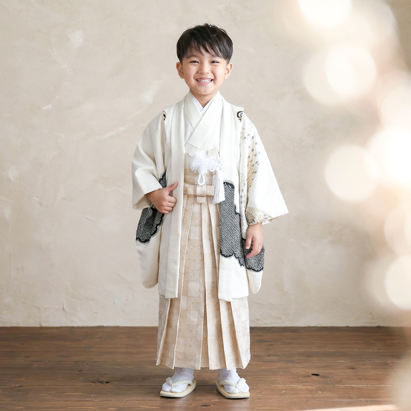 七五三着物5歳男の子画像