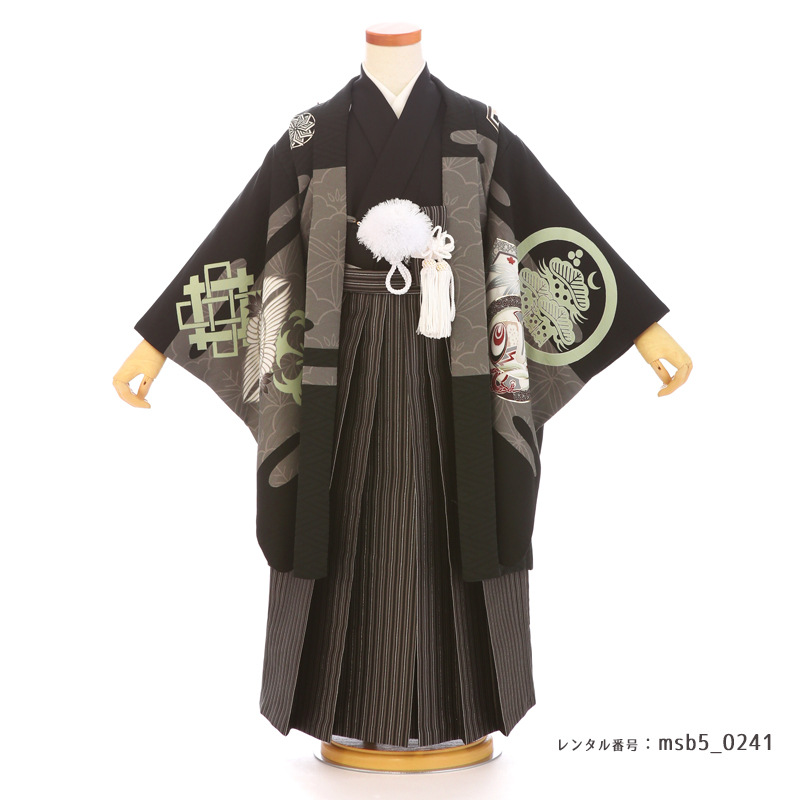 七五三着物5歳男の子画像