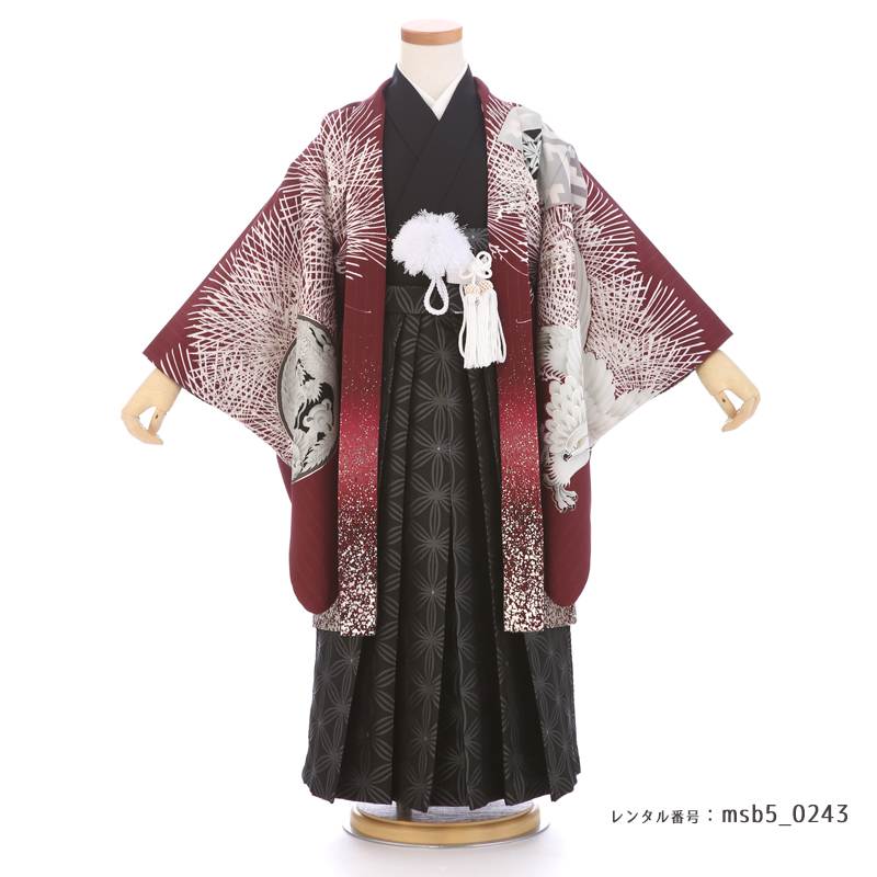 七五三着物5歳男の子画像