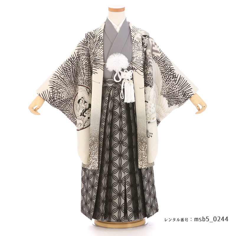 七五三着物5歳男の子画像