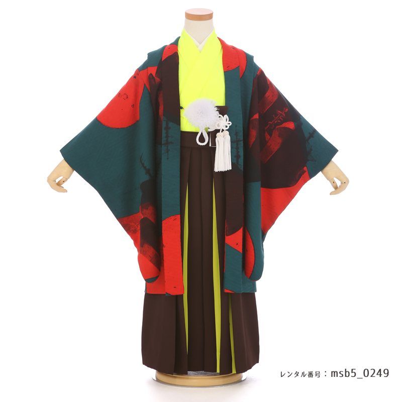 七五三着物5歳男の子画像