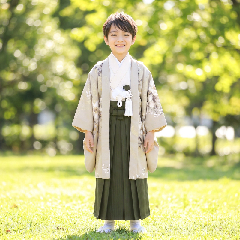 七五三着物5歳男の子画像