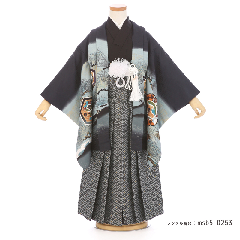 七五三着物5歳男の子画像