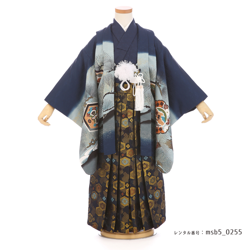 七五三着物5歳男の子画像