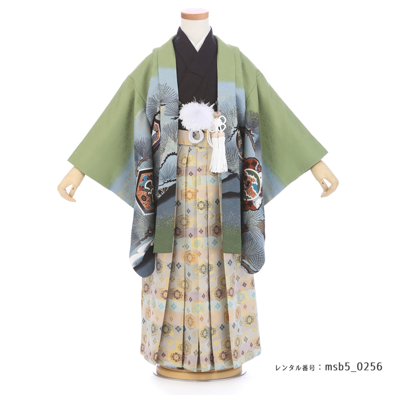 七五三着物5歳男の子画像