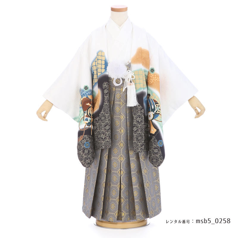 七五三着物5歳男の子画像