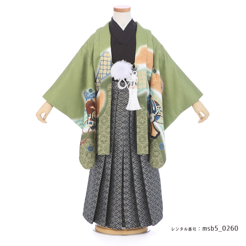 七五三着物5歳男の子画像