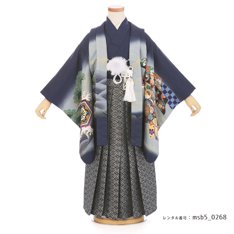 七五三着物5歳男の子画像