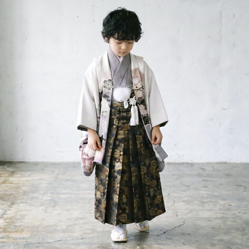 七五三着物5歳男の子画像