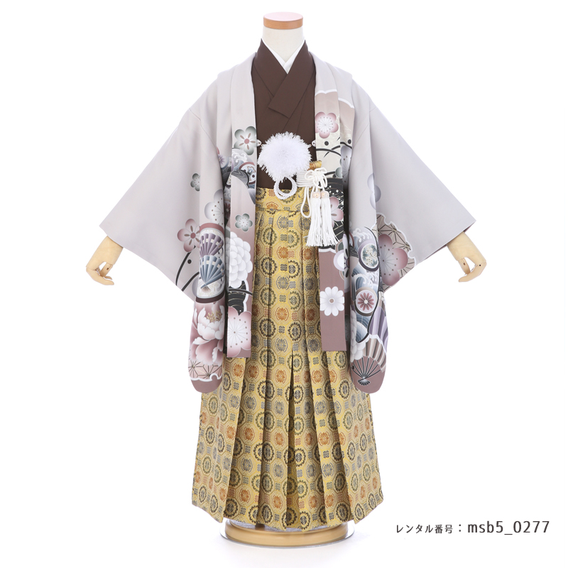 七五三着物5歳男の子画像