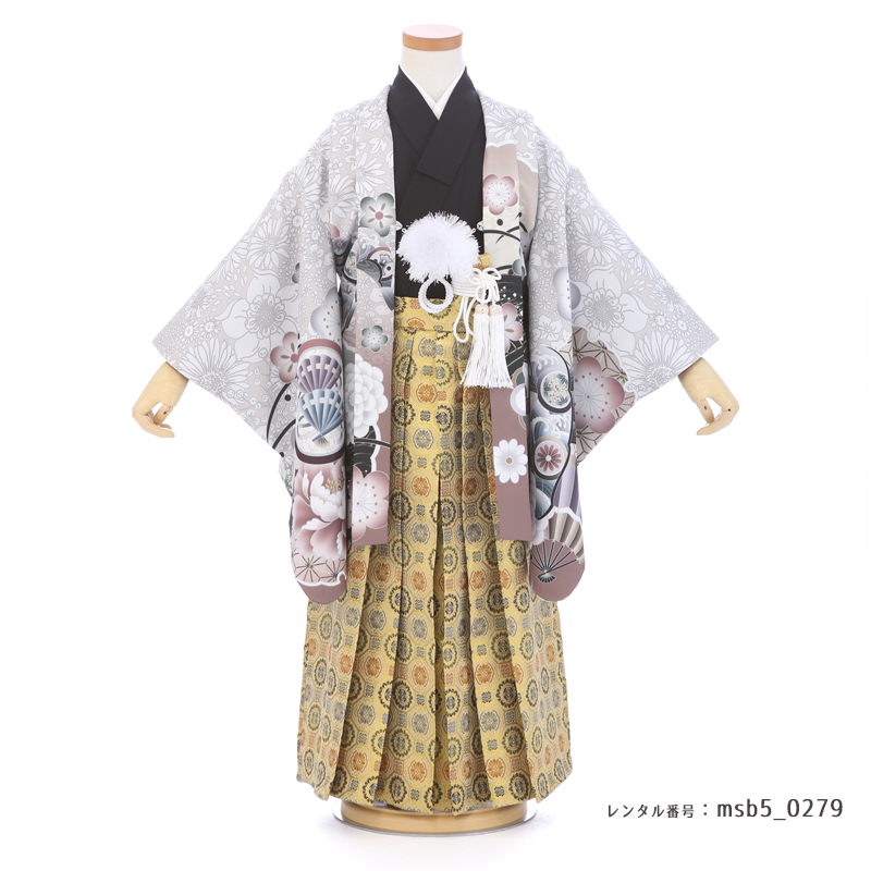 七五三着物5歳男の子画像