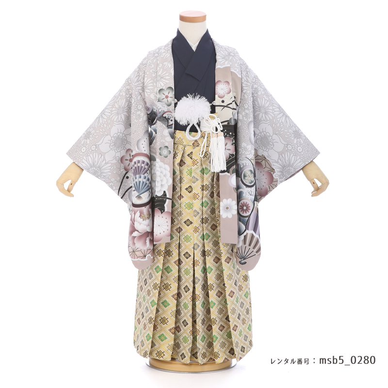 七五三着物5歳男の子画像