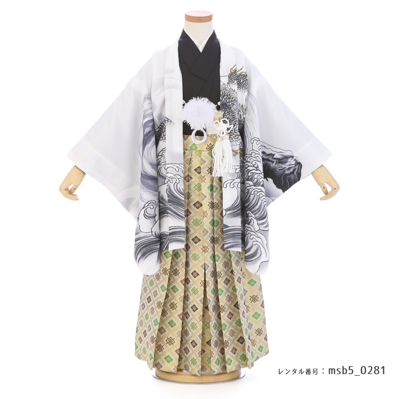 七五三着物5歳男の子画像