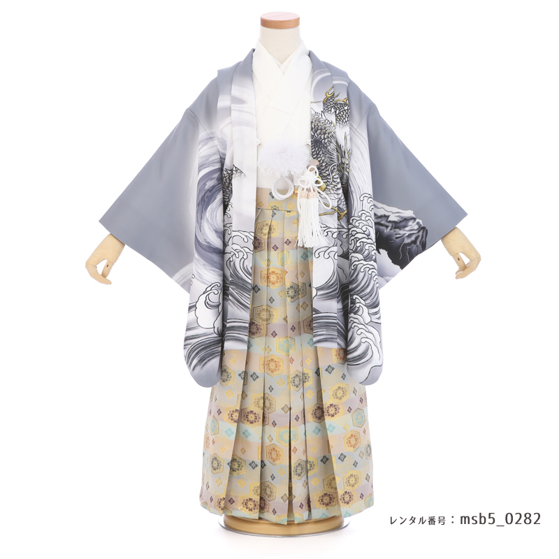 七五三着物5歳男の子画像