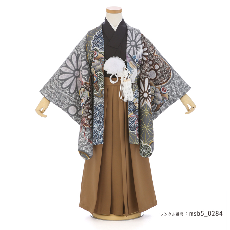 七五三着物5歳男の子画像