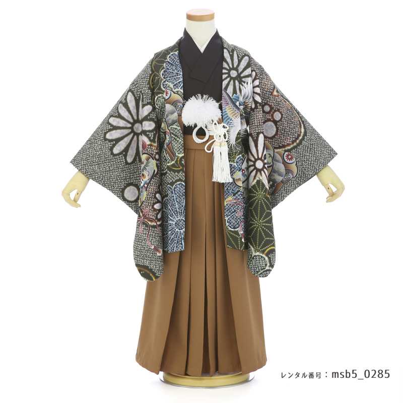 七五三着物5歳男の子画像