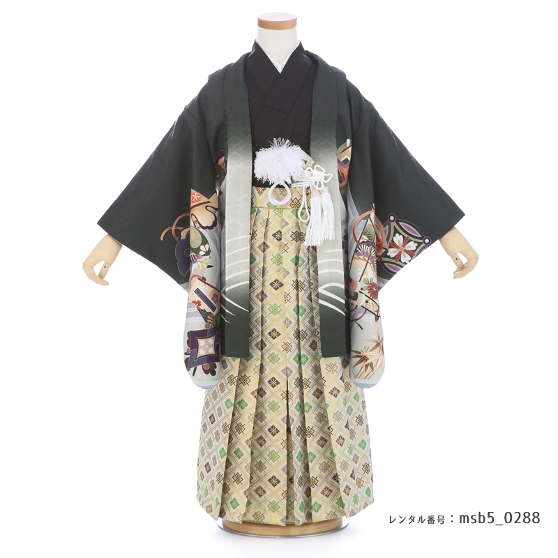 七五三着物5歳男の子画像