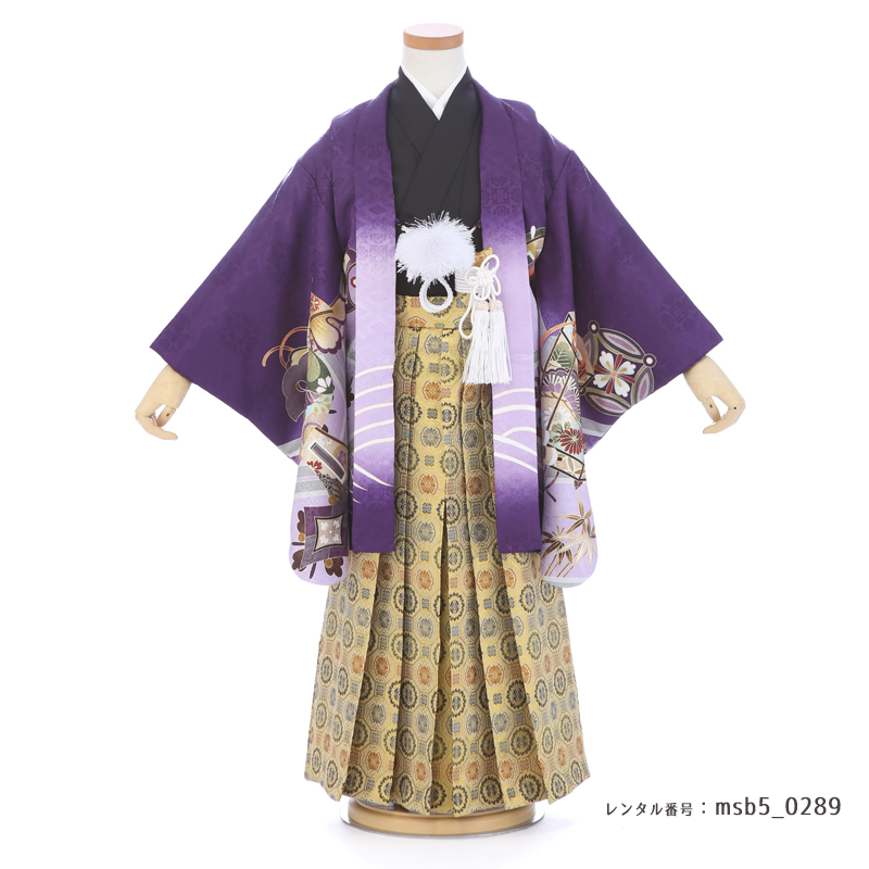 七五三着物5歳男の子画像