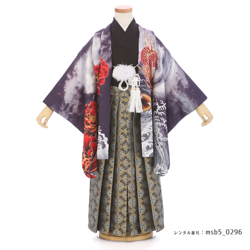 七五三着物5歳男の子画像