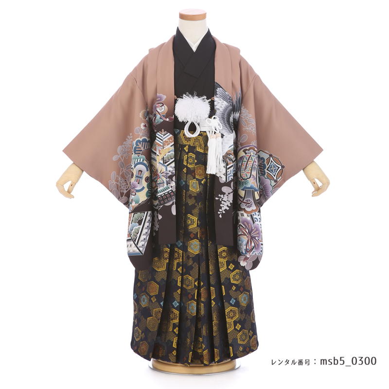 七五三着物5歳男の子画像