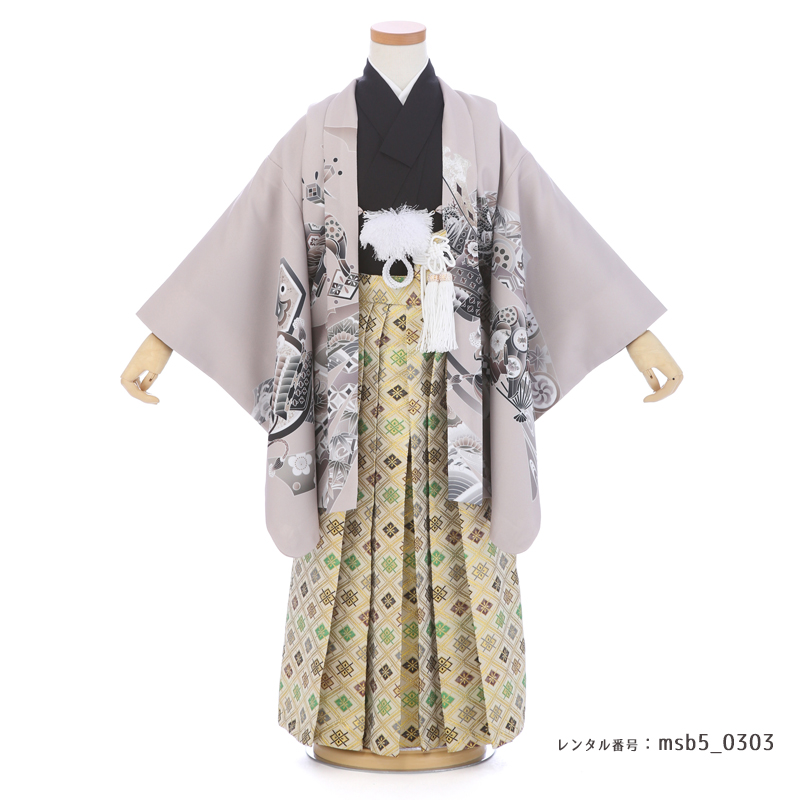 七五三着物5歳男の子画像