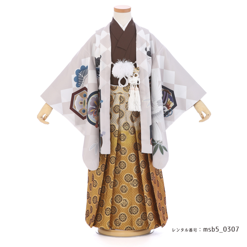 七五三着物5歳男の子画像