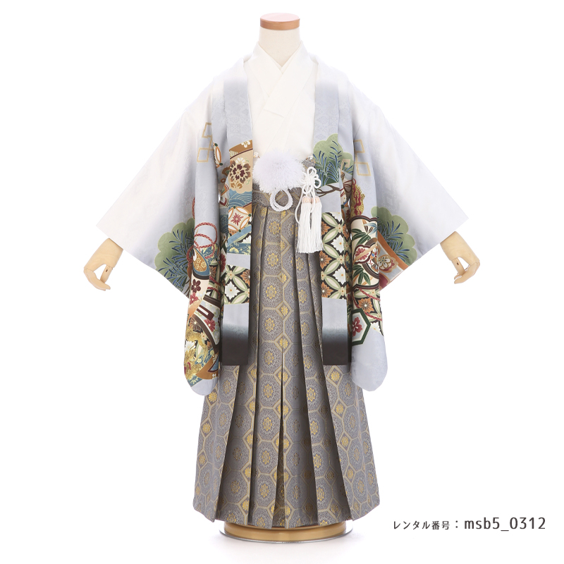 七五三着物5歳男の子画像