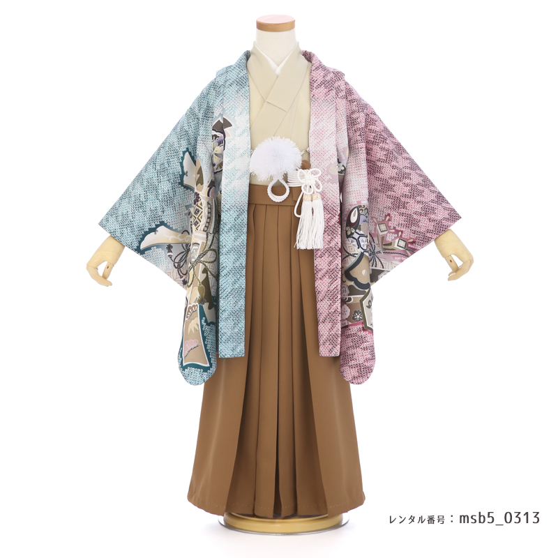 七五三着物5歳男の子画像