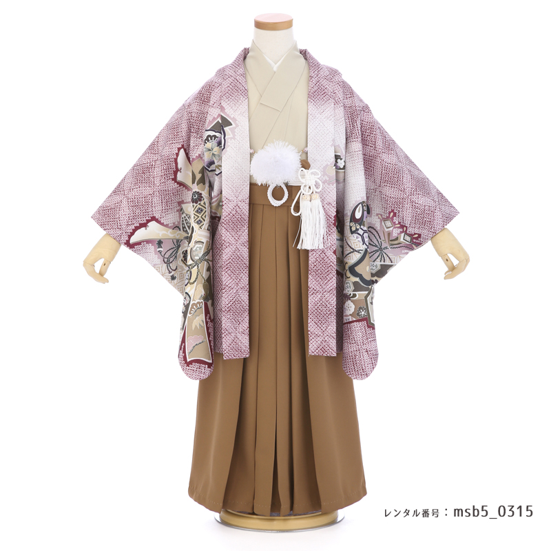 七五三着物5歳男の子画像